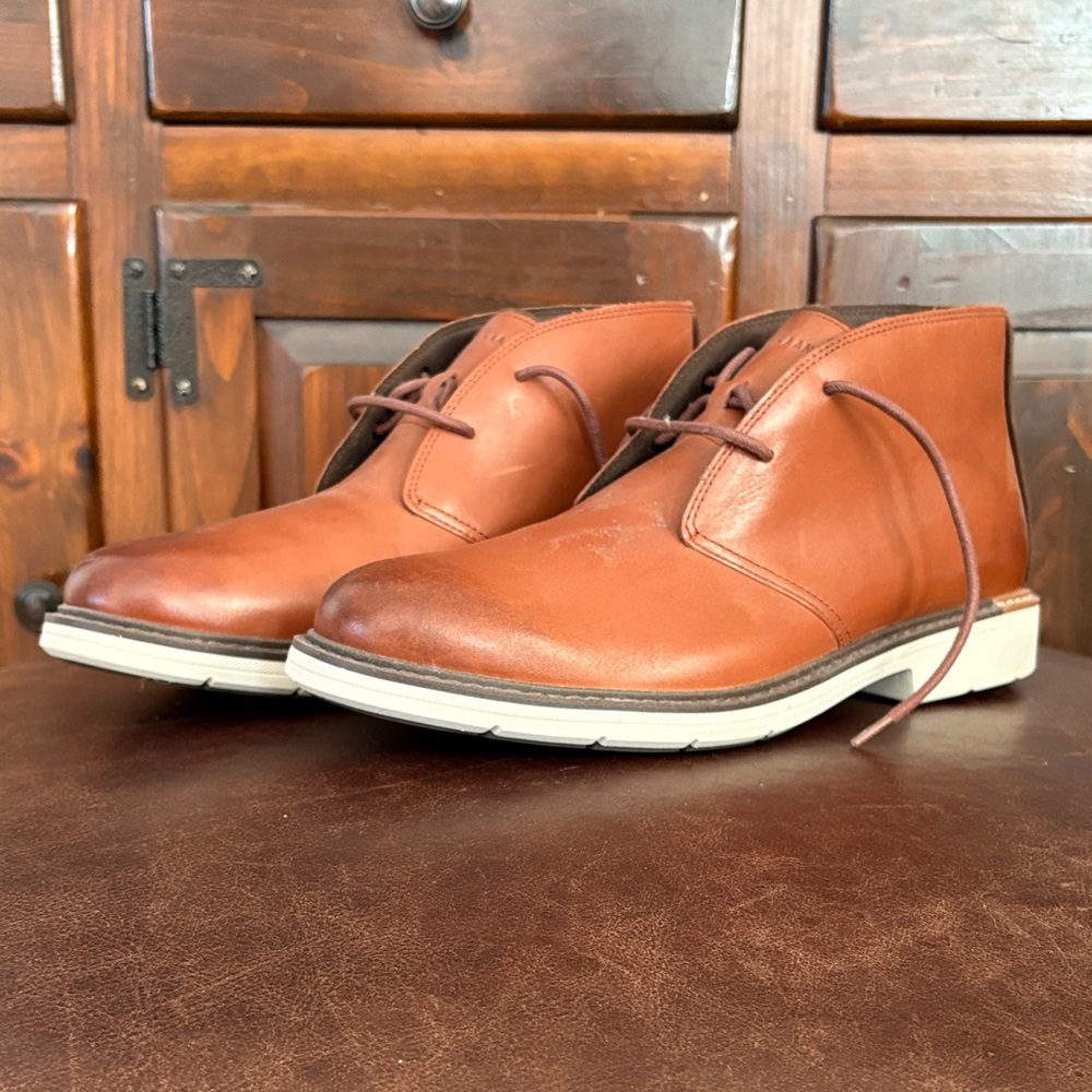 Cole Haan Tan Chukka Boots